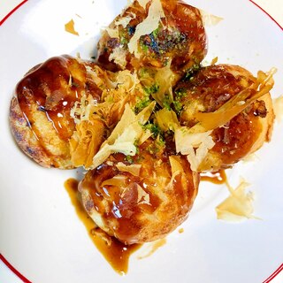 ボイルイカリング入り！たこ焼き